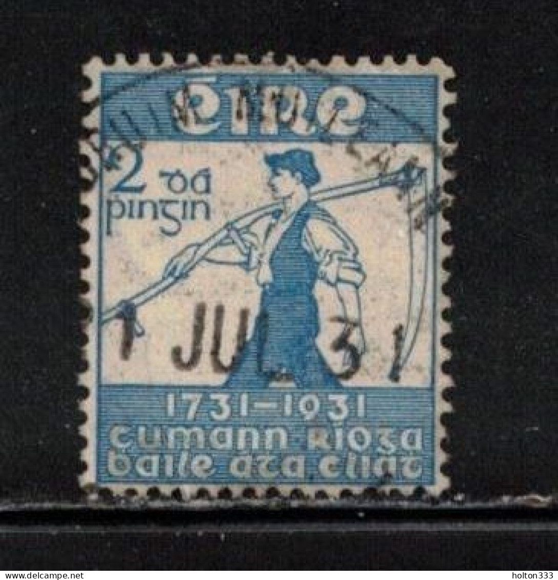 IRELAND Scott # 84 Used - Farmer With Scythe B - Usati