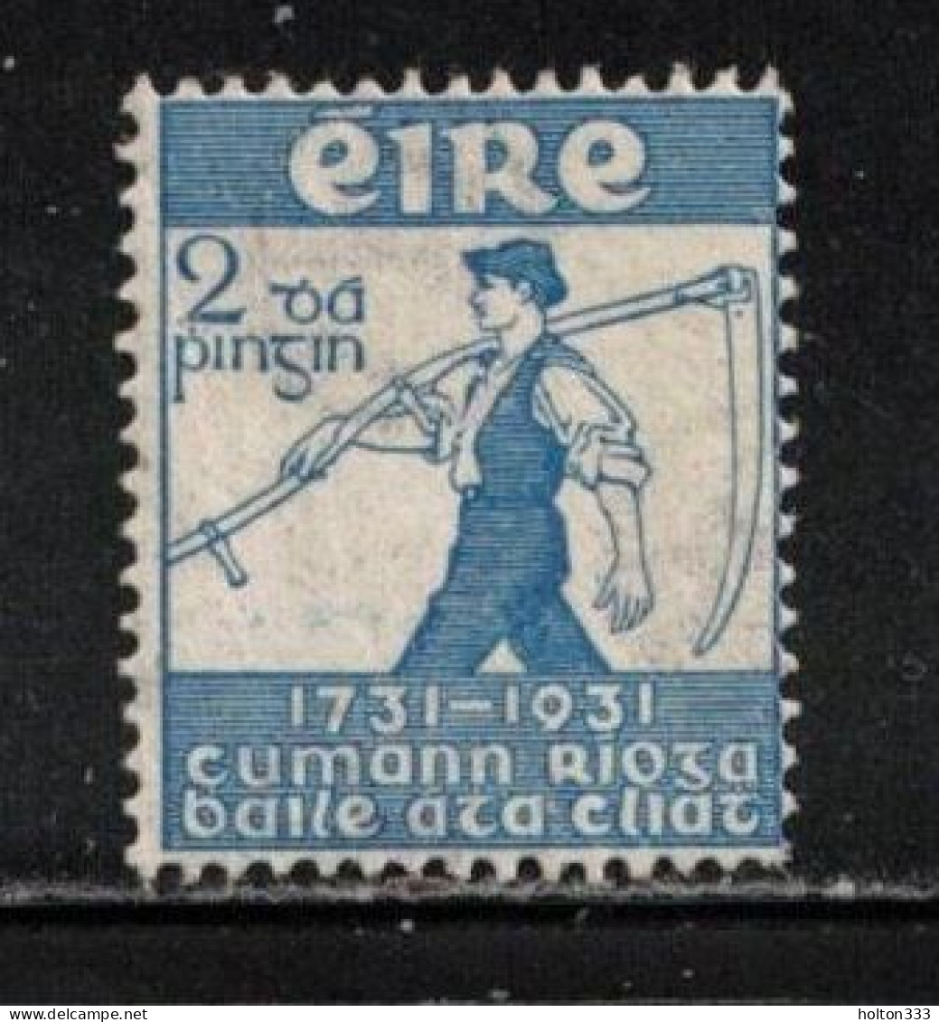 IRELAND Scott # 84 MH - Farmer With Scythe - Unused Stamps