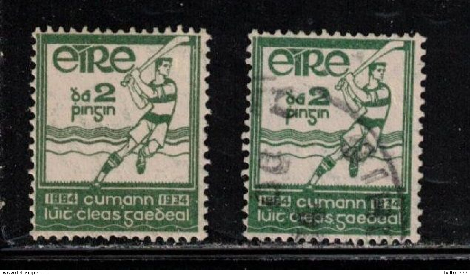 IRELAND Scott # 90 MH & Used - Sport - Hurling - Unused Stamps