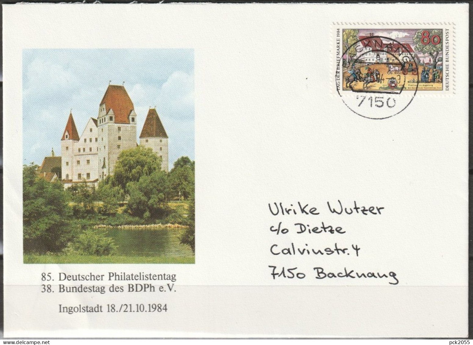 BRD FDC 1984 Nr.1229 Tag Der Briefmarke Stempel Backnang( D 7115)  Günstige Versandkosten - 1981-1990