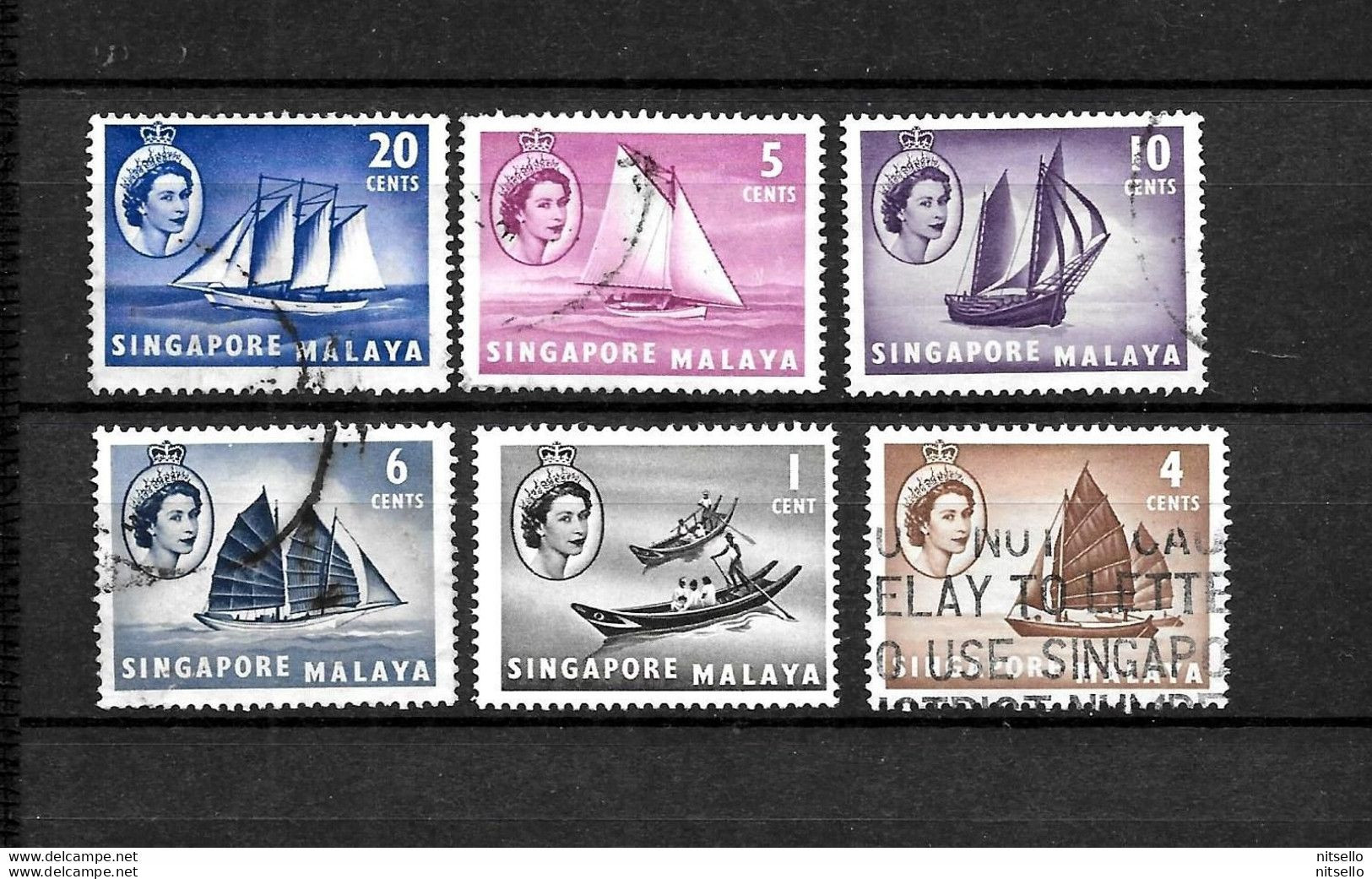 LOTE 2219A /// COLONIAS INGLESAS - SINGAPUR - ¡¡¡ OFERTA - LIQUIDATION - JE LIQUIDE !!! - Singapore (...-1959)