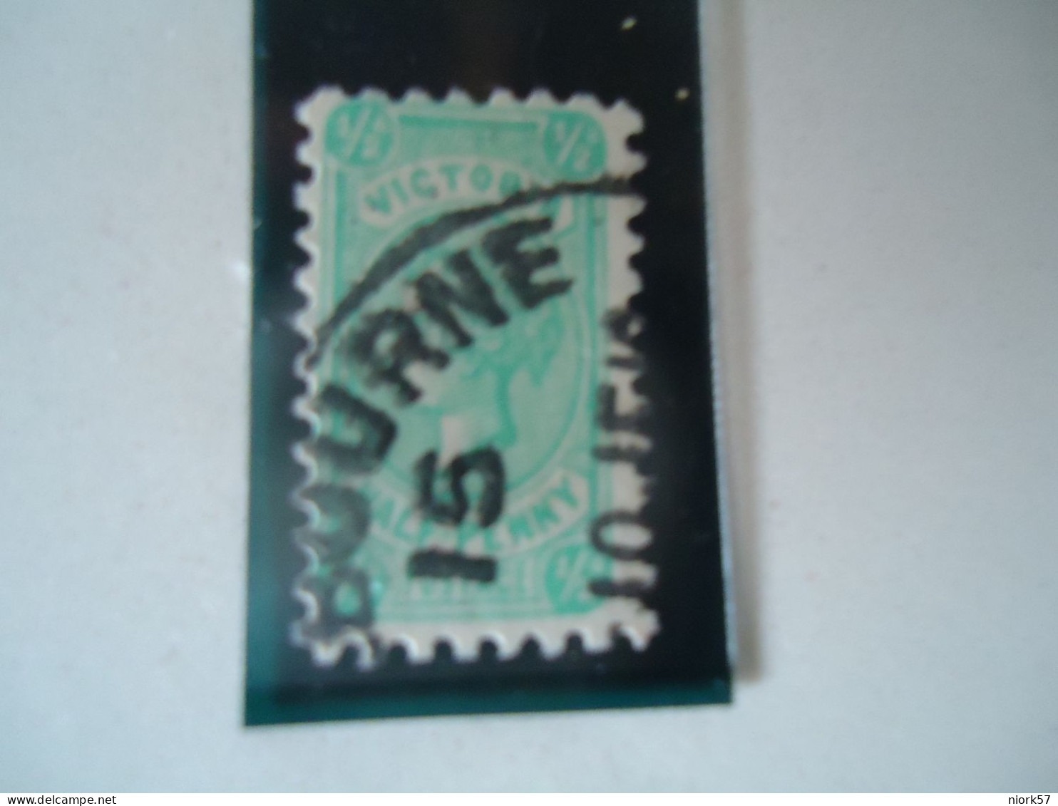 VICTORIA STAMPS USED     WITH POSTMARK  MELBOURNE - Usados