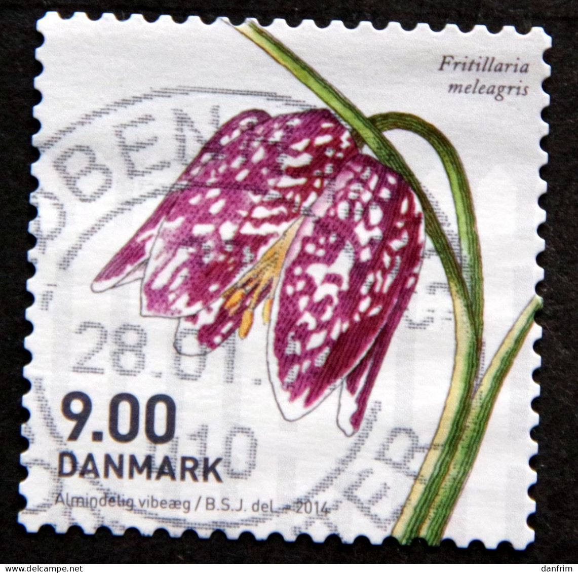 Denmark 2014 Flowers  Minr.1768  (O)   ( Lot D 1214 ) - Usati