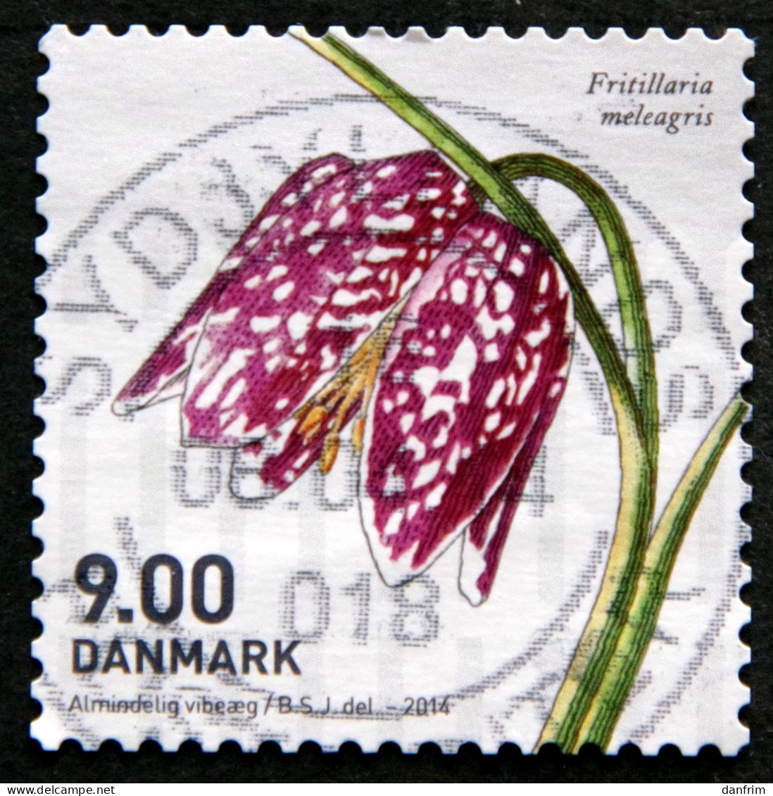 Denmark 2014 Flowers  Minr.1768  (O)   ( Lot D 1258 ) - Usado