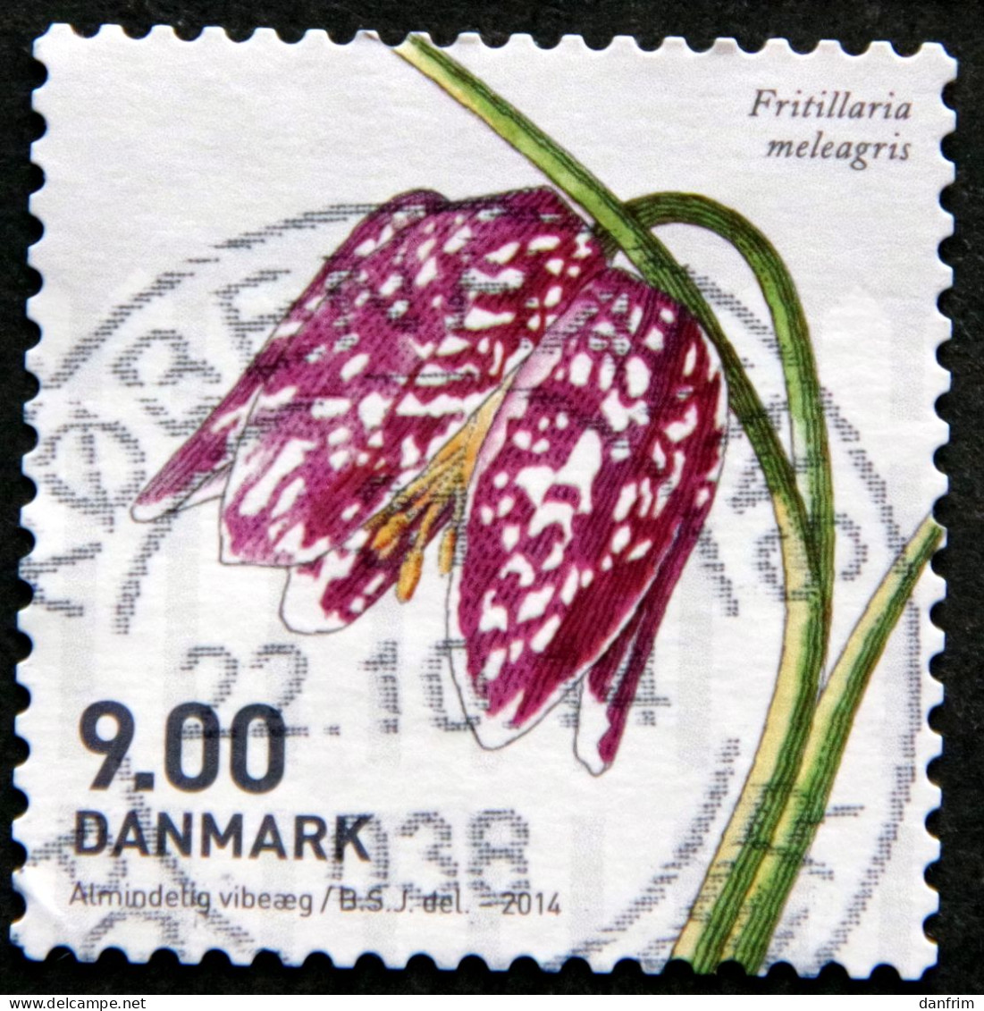 Denmark 2014 Flowers  Minr.1768  (O)   ( Lot D 1261 ) - Oblitérés