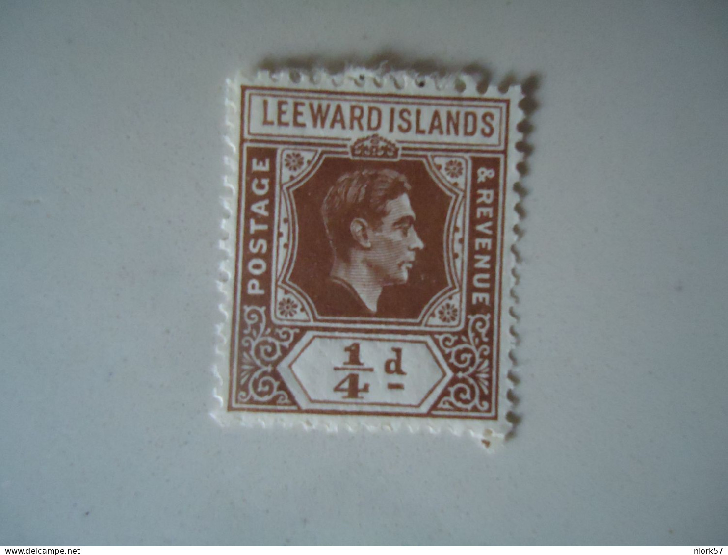 LEEWARD ISLAND MLN STAMPS KINGS - Leeward  Islands