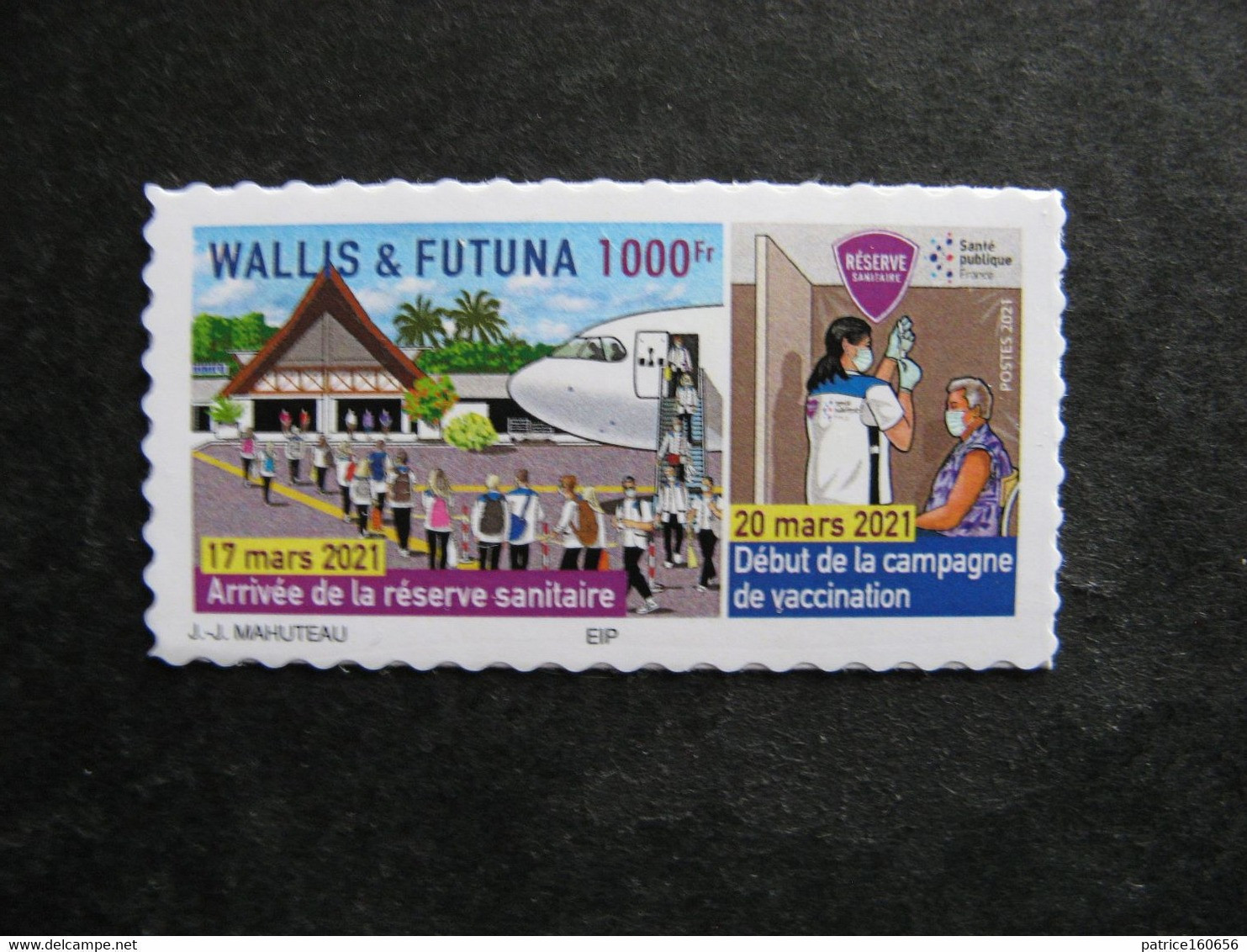 Wallis Et Futuna: TB  N° 940A " Début De La Campagne De Vaccination - Arrivée De Le Réserve Sanitaire",  Neuf XX . - Unused Stamps