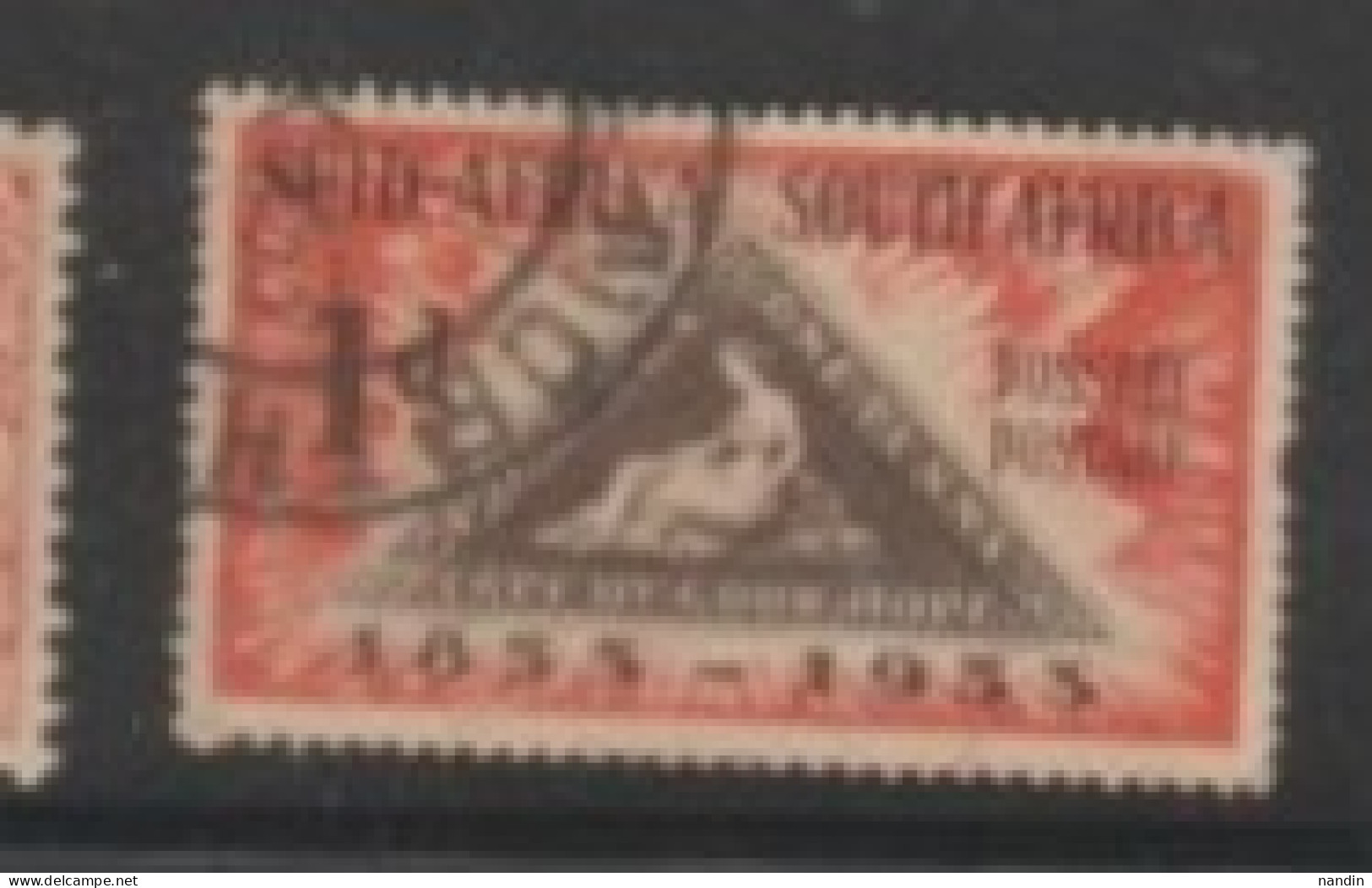 1953 SOUTH AFRICA Stamp OnThe 100th Anniversary Of The First Cape Of Good Hope Stamps/Post & Philately/Stamps On Stamps - Used Stamps