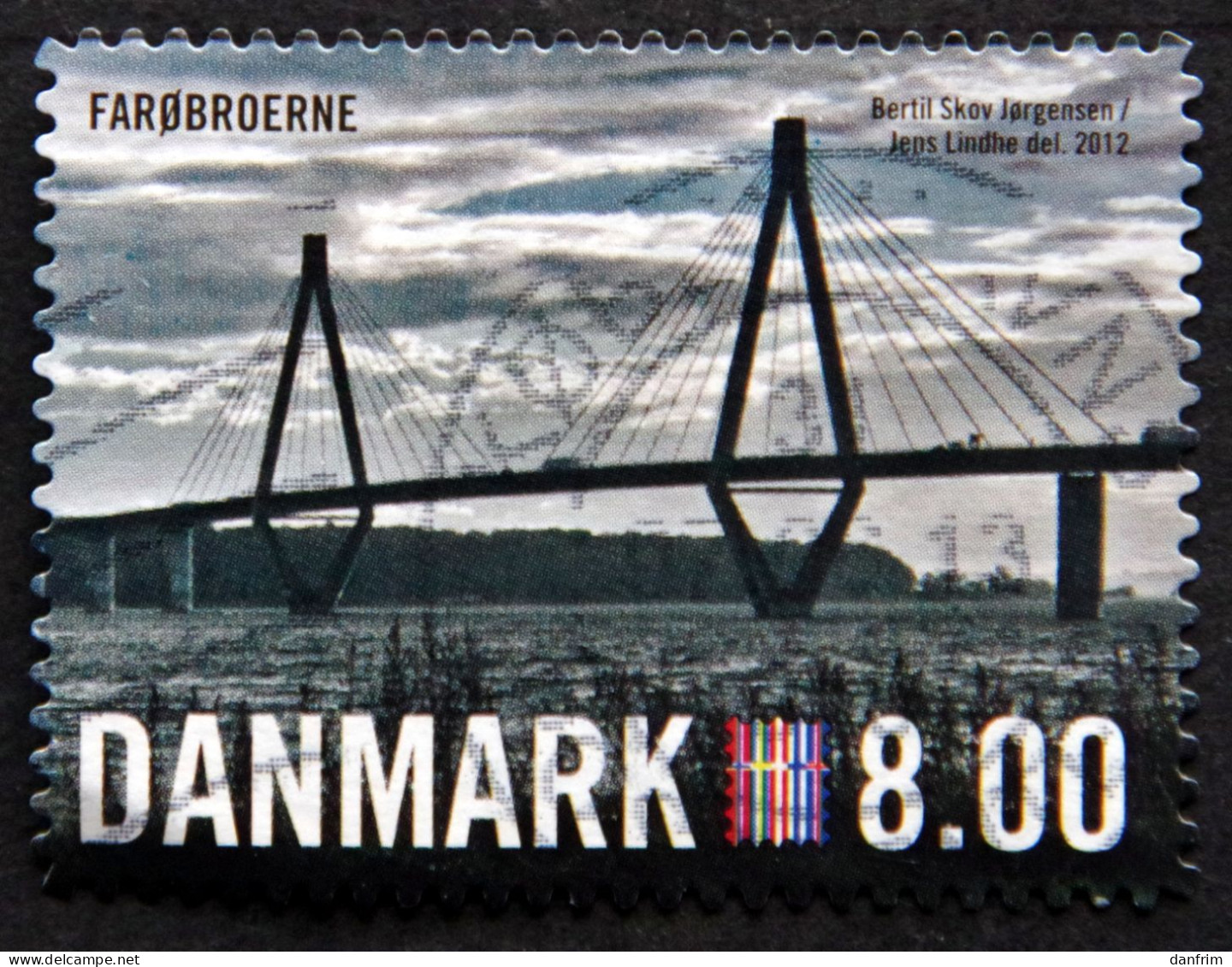 Denmark 2012 NORDIA 2012   MiNr. 1690C (  Lot D 1553 ) Bridge - Gebruikt