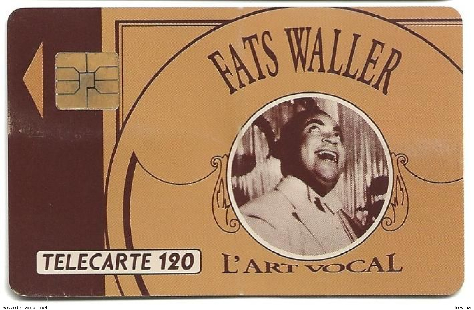 Telecarte F234 Fats Waller 120 Unités Luxe SO3 - 1992