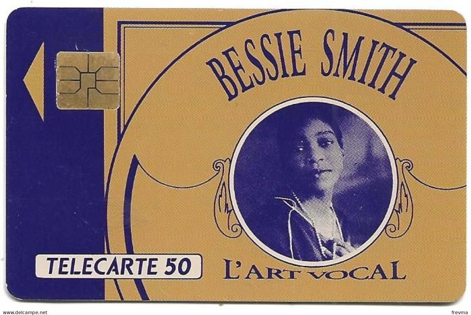 Telecarte F231 Bessie Smith 50 Unités Luxe SO3 - 1992