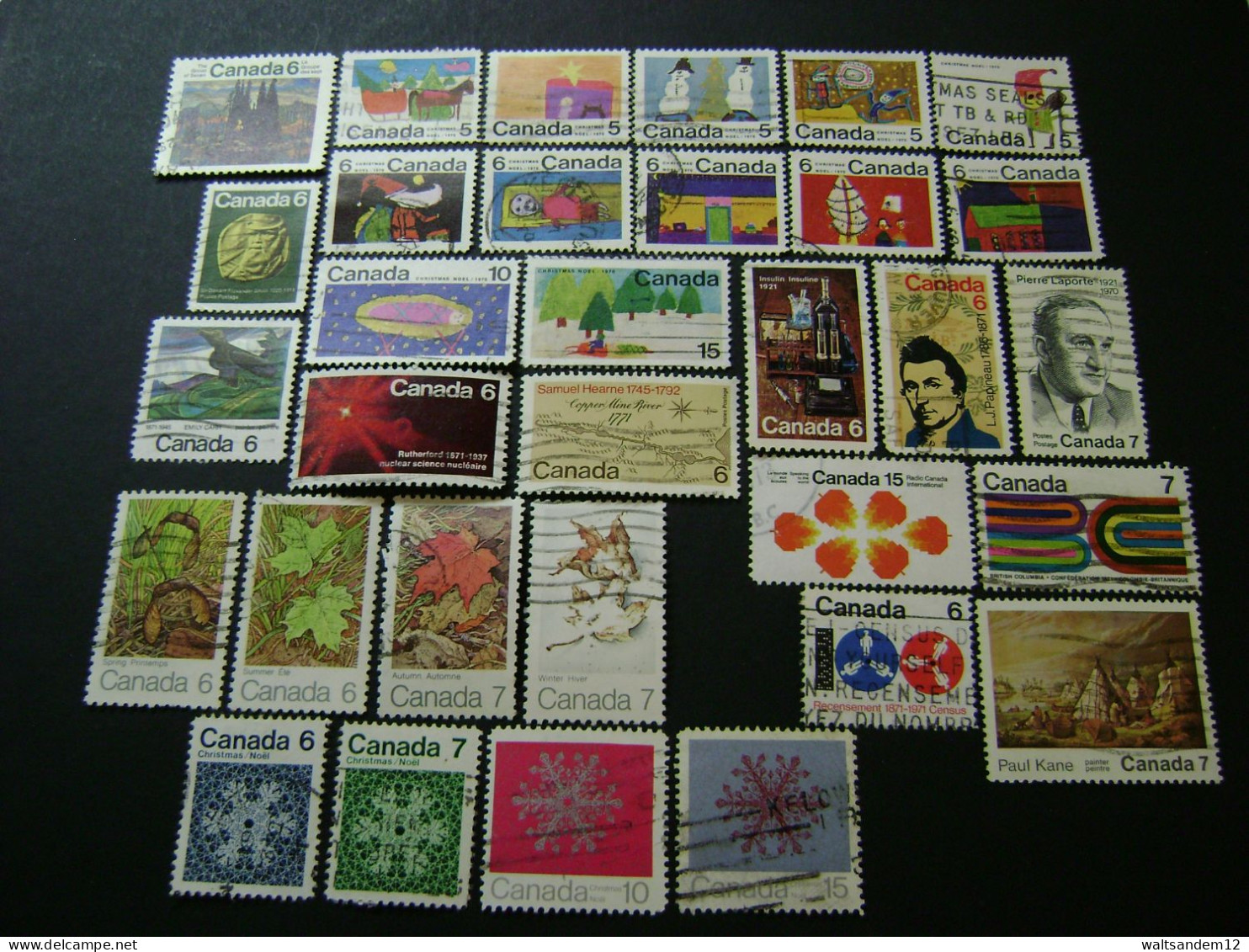 Canada 1967 To 1971 Commemorative/special Issues Complete (SG 578, 611-690) 3 Images - Used - Volledige Jaargang