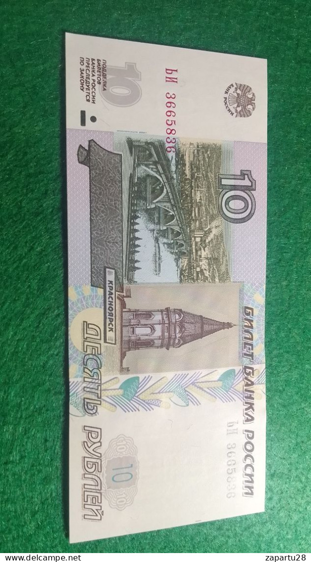 RUSYA      10      PYB        UNC - Russie