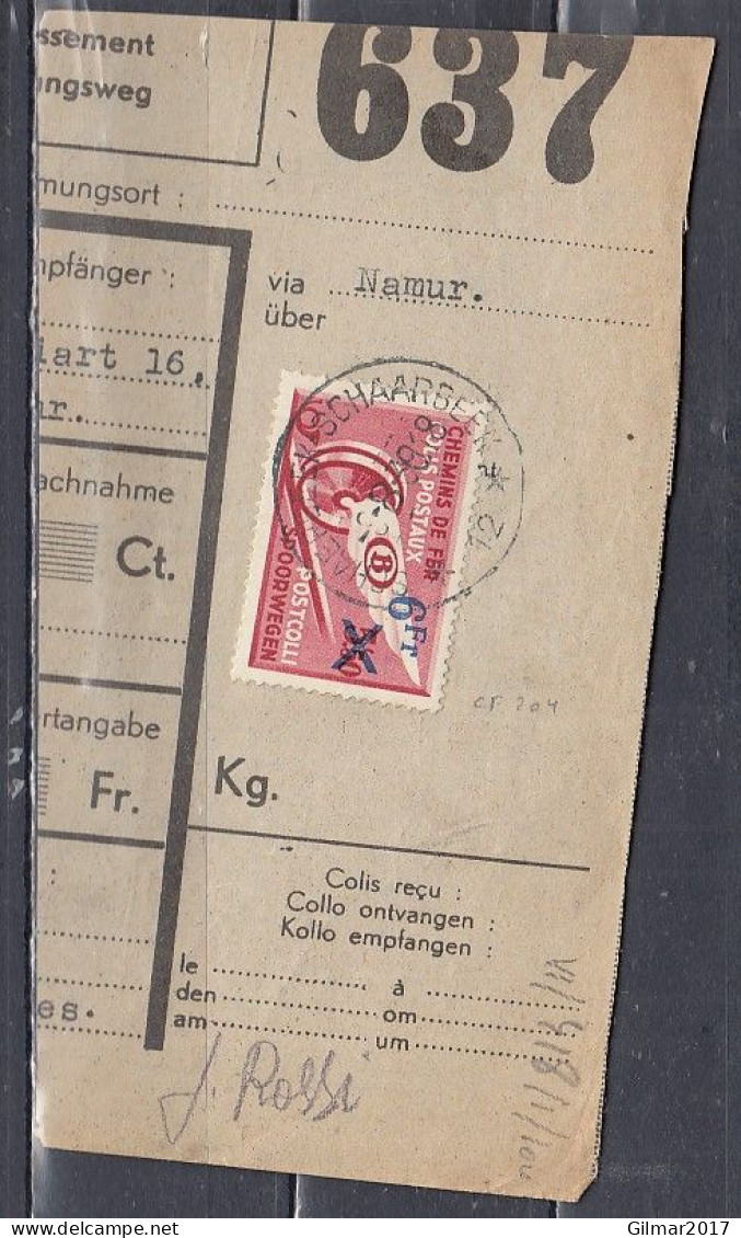 Fragment Met Sterstempel SCHAERBEEK-SCHAARBEEK 12 - Documentos & Fragmentos