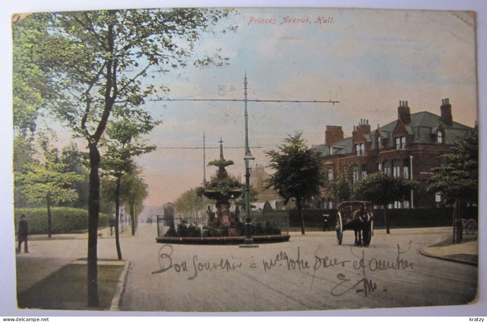 ROYAUME-UNI - ANGLETERRE - YORKSHIRE - HULL - Princes Avenue - 1906 - Hull