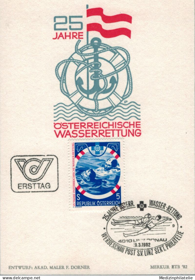Wasserrettung 4010 Linz Donau 1982 Rettungstechnik - Primo Soccorso