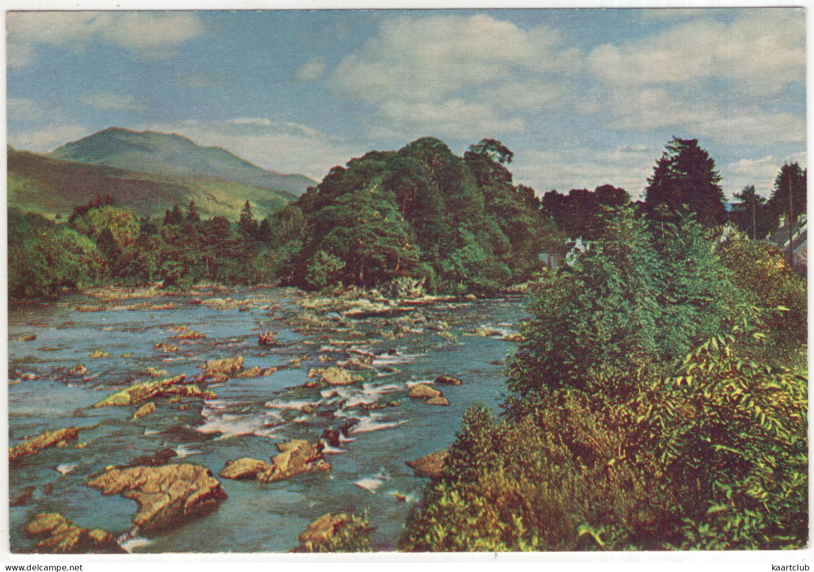 Ben Lawers From The Falls Of Dochart, Killin, Perthshire - (Scotland) - Perthshire