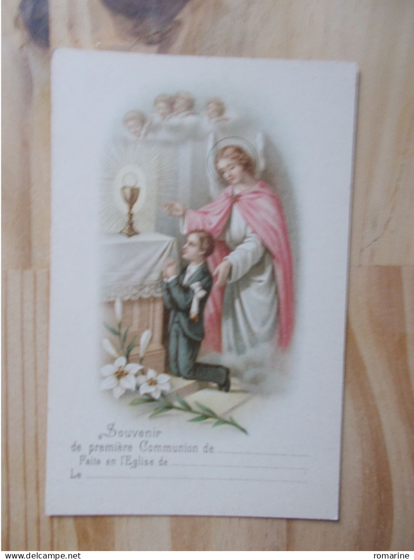 Souvenir De Première Communion De ... - Comunioni