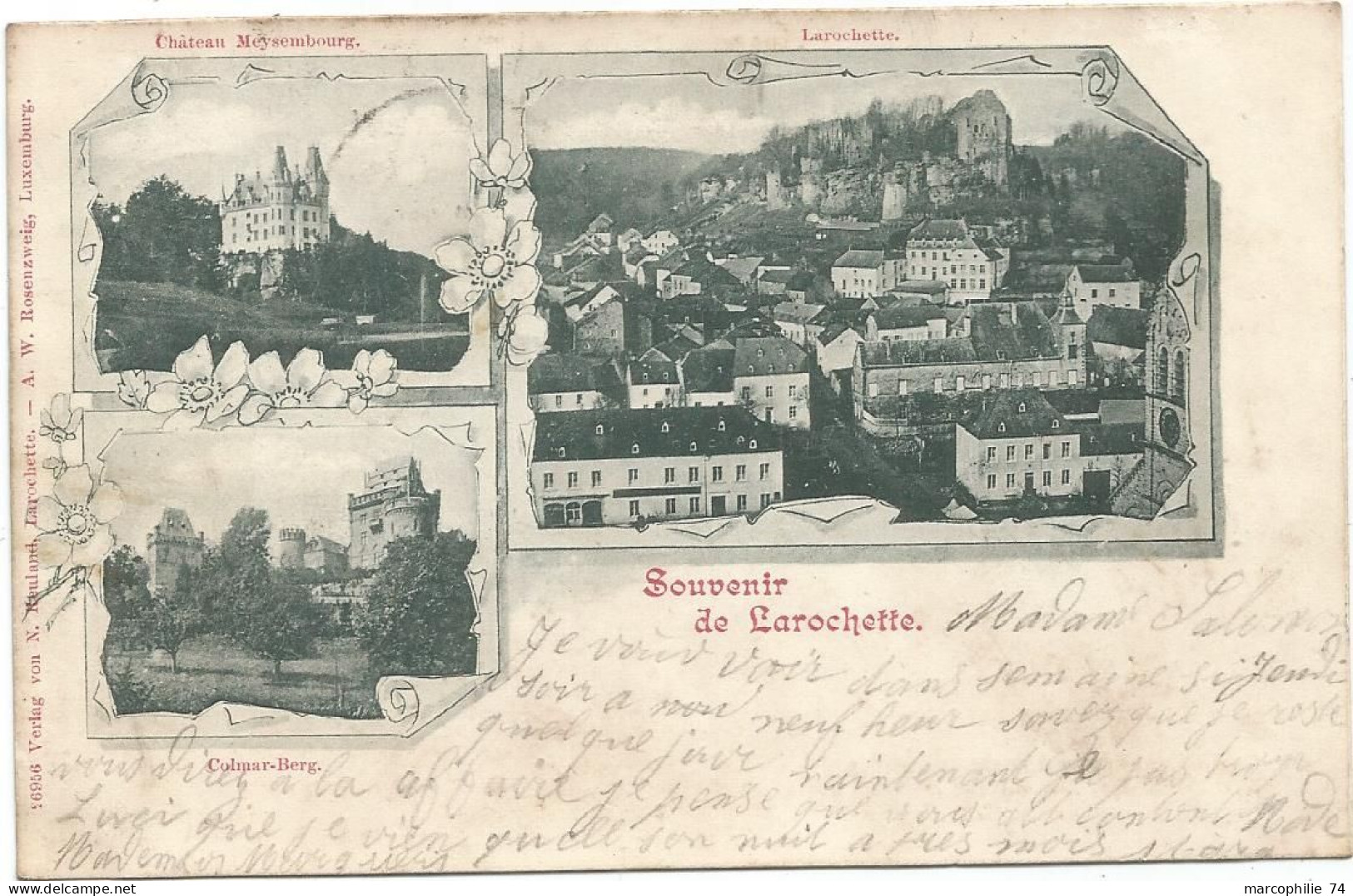 LUXEMBOURG SOUVENIR LAROCHETTE - Fels