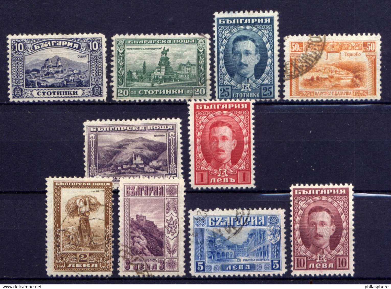 Bulgarien Nr.156/65      O  Used + *  Unused               (847) - Used Stamps