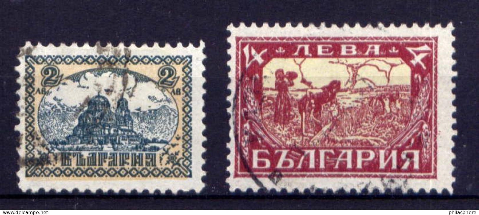 Bulgarien Nr.190/1      O  Used               (861) - Used Stamps