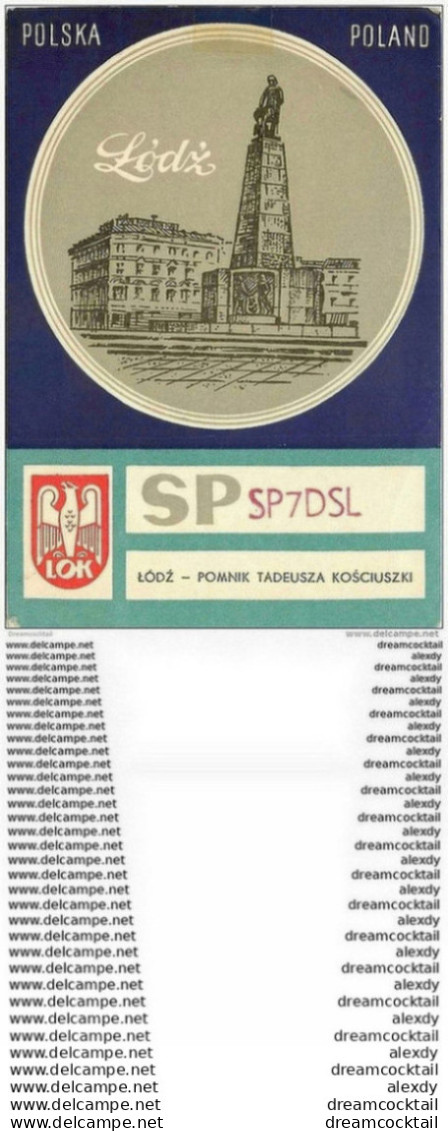 CARTE RADIO QSL. Polska Poland 1973 - Radio Amateur