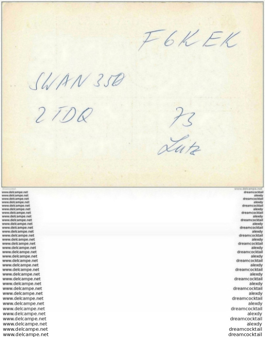 CARTE RADIO QSL. Germany 1972 - Radio Amateur