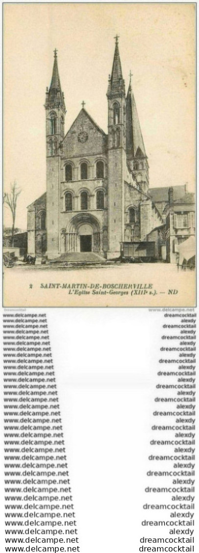 76 SAINT-MARTIN-DE-BOSCHERVILLE. Eglise Saint-Georges - Saint-Martin-de-Boscherville