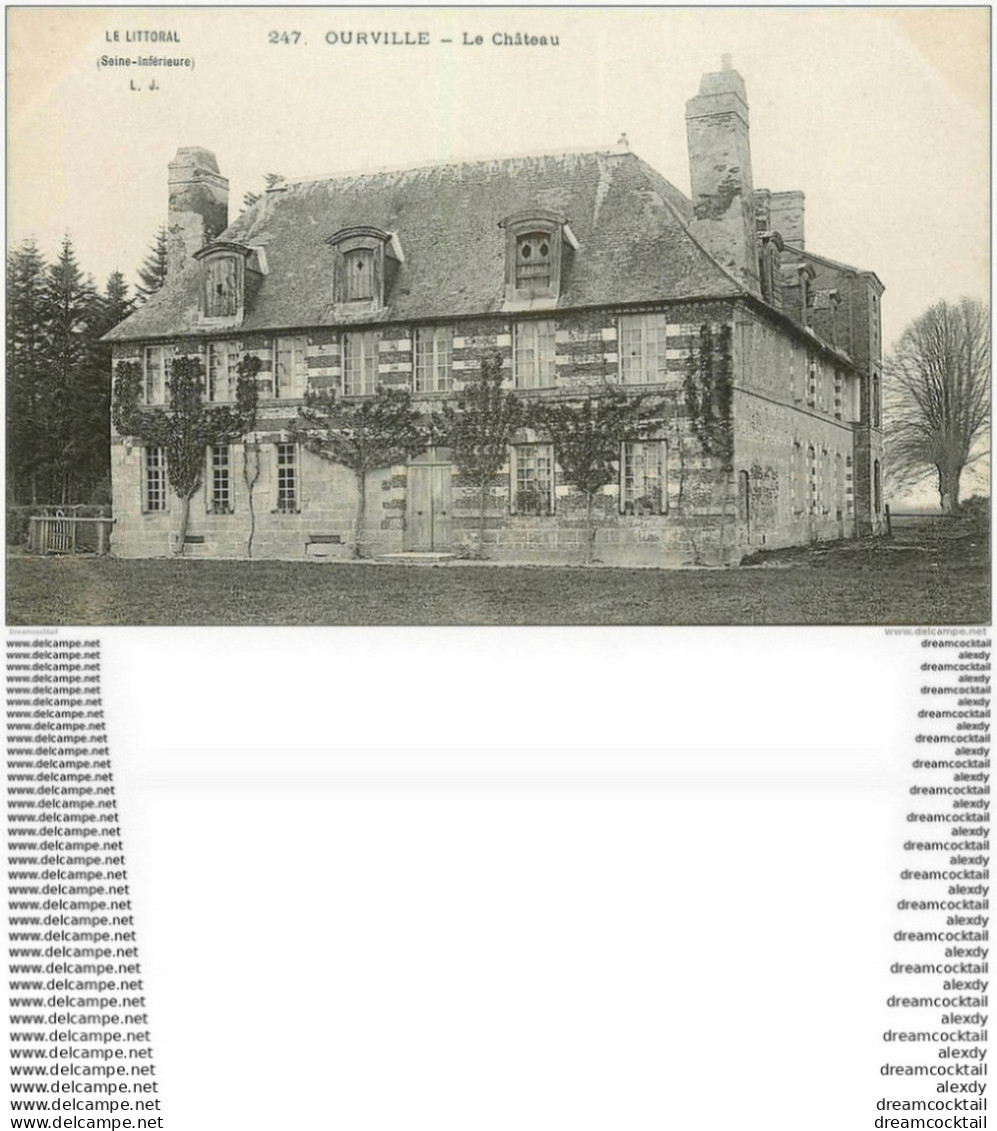 76 OURVILLE. Château - Ourville En Caux