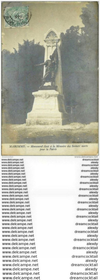 76 MAROMME. Monument Soldats Morts Pour La Patrie 1905 - Maromme