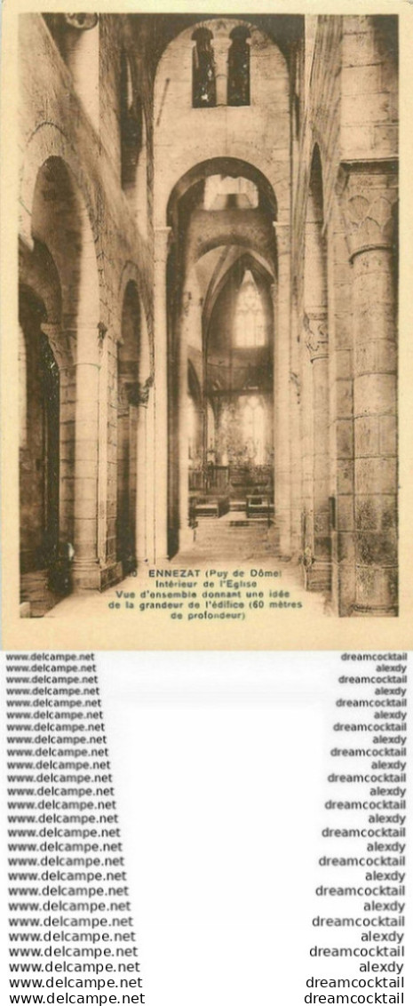 WW 63 ENNEZAT. Intérieur De L'Eglise - Ennezat