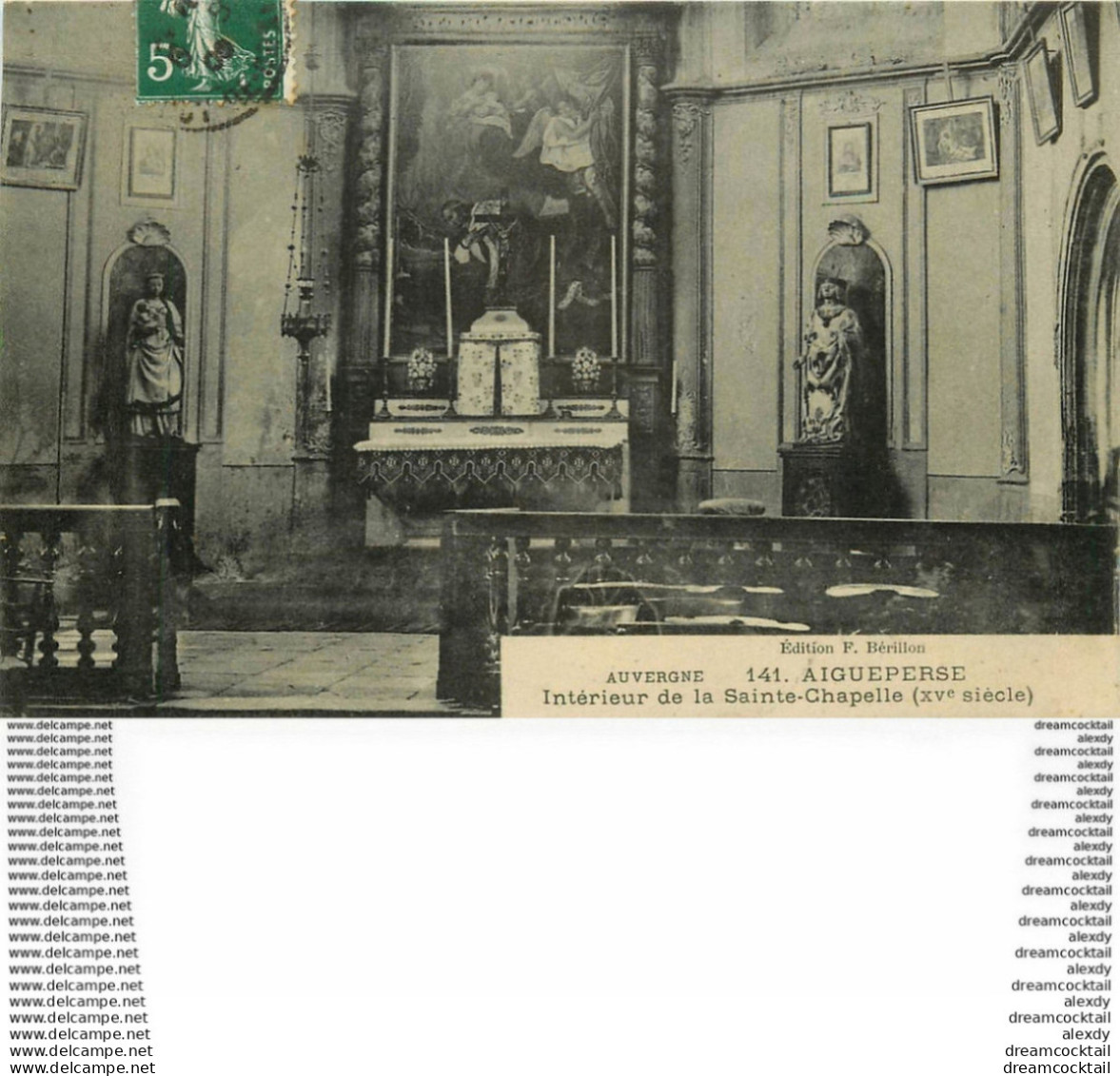 WW 63 AIGUEPERSE. Sainte-Chapelle 1909 - Aigueperse