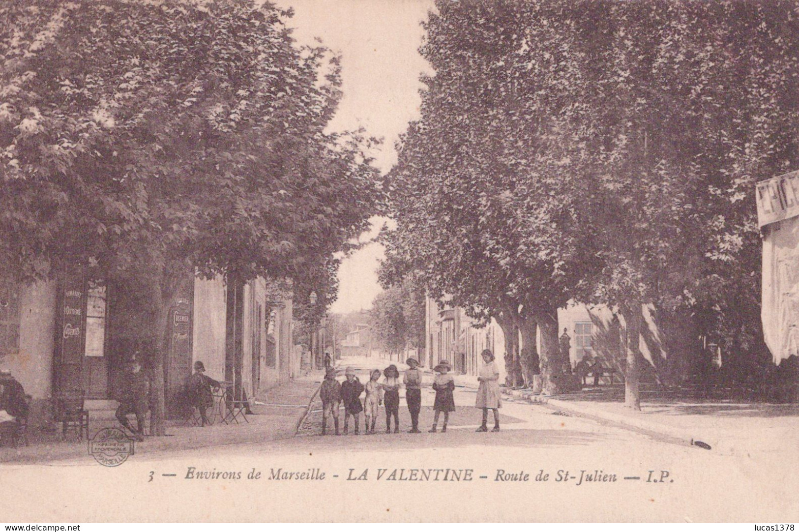 13 / MARSEILLE / LA VALENTINE /  ROUTE DE SAINT JULIEN / IP 3 - Les Caillols, La Valentine