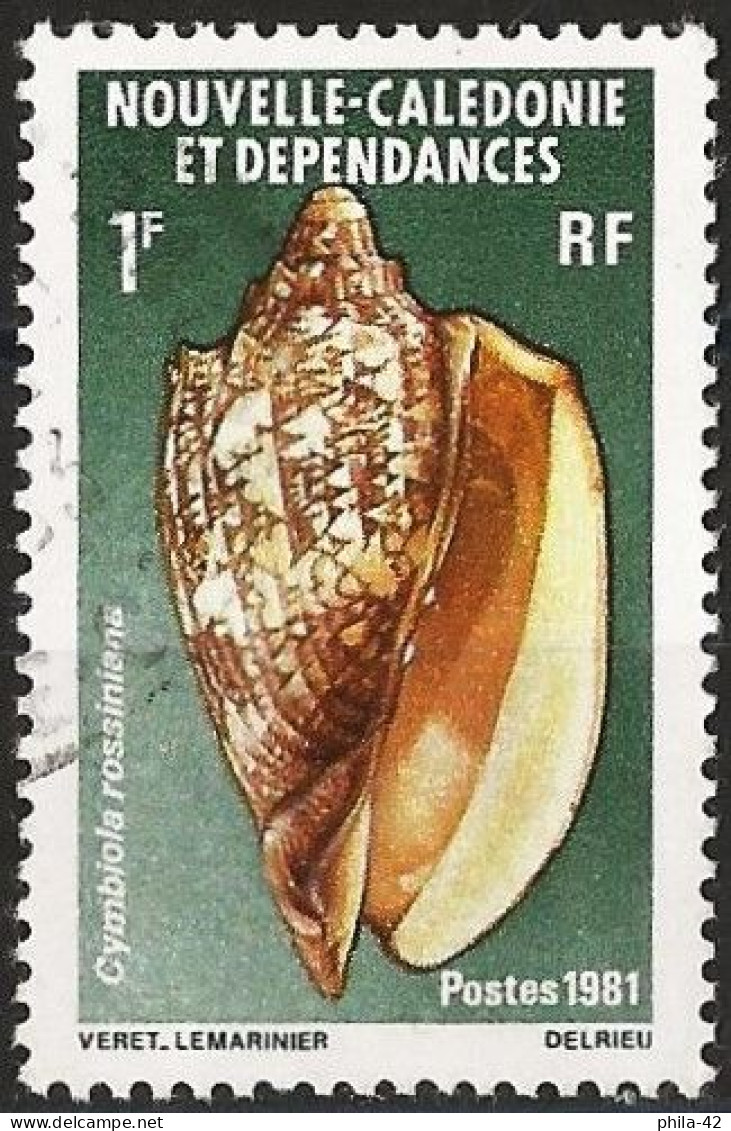 New-Caledonia 1981 - Mi 669 - YT 446 ( Shell : Rossini's Volute ) - Usados