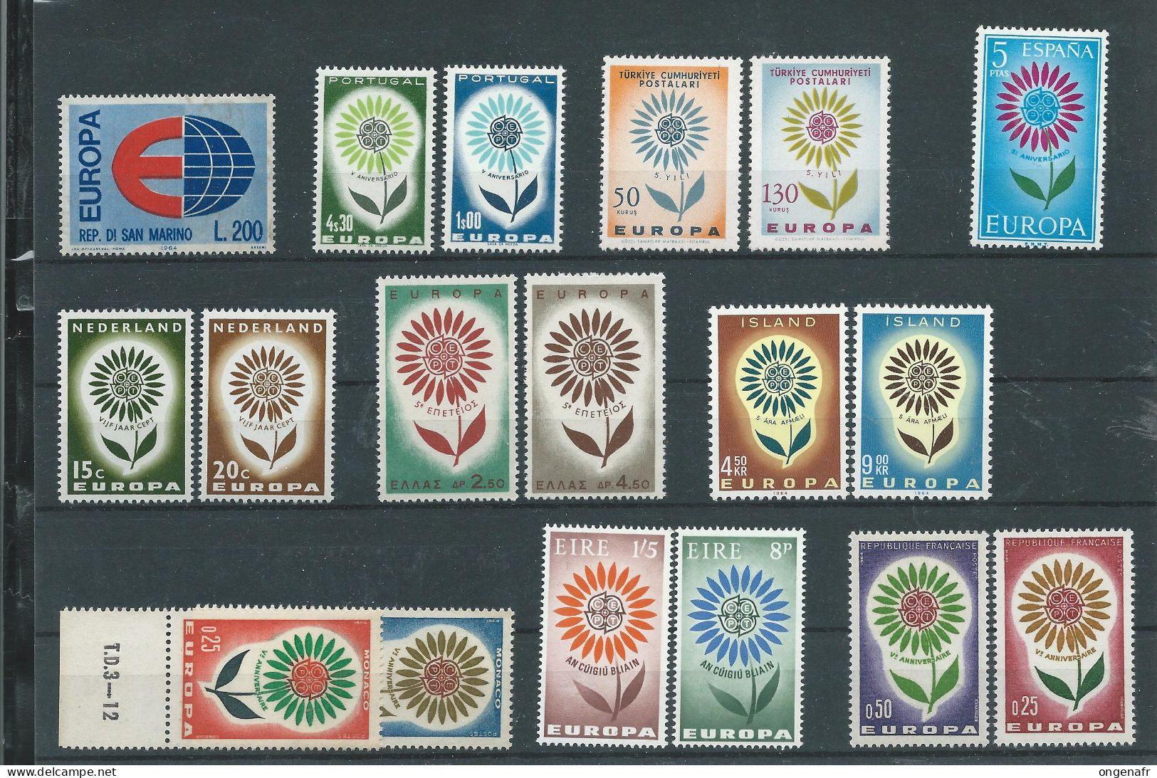 Lot De Timbres ( ** )  - 29 X - 1964