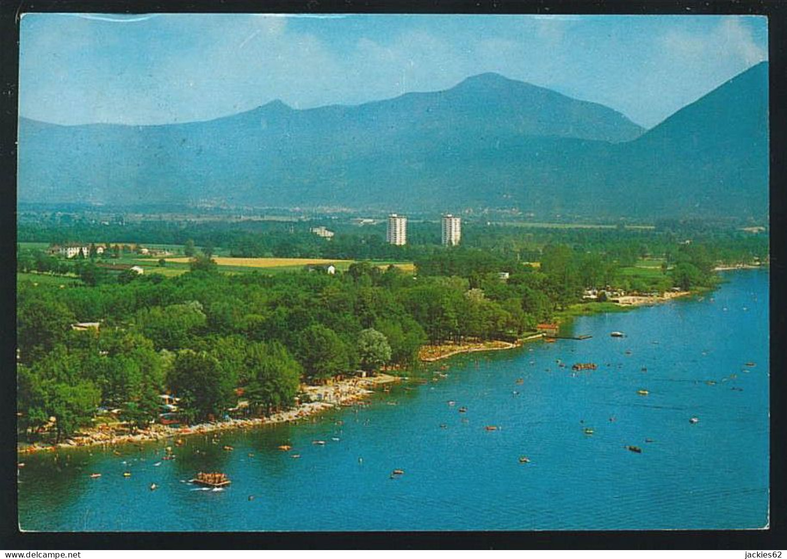 110081/ TENERO, La Spiaggia Dei Campeggi  - Tenero-Contra