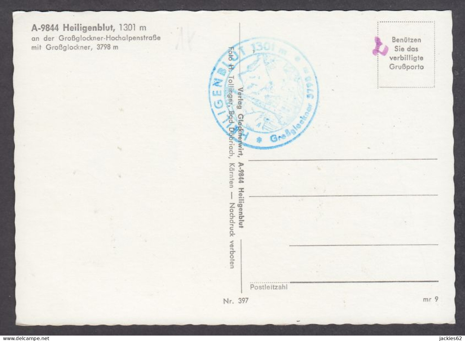 119792/ HEILIGENBLUT Mit Grossglockner  - Heiligenblut