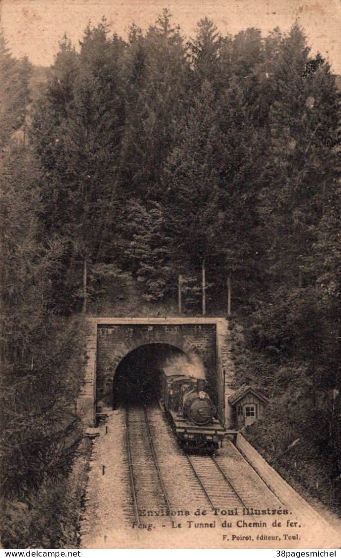 J0312 - FOUG - D54 - Le Tunnel De Chemin De Fer - Train - Foug