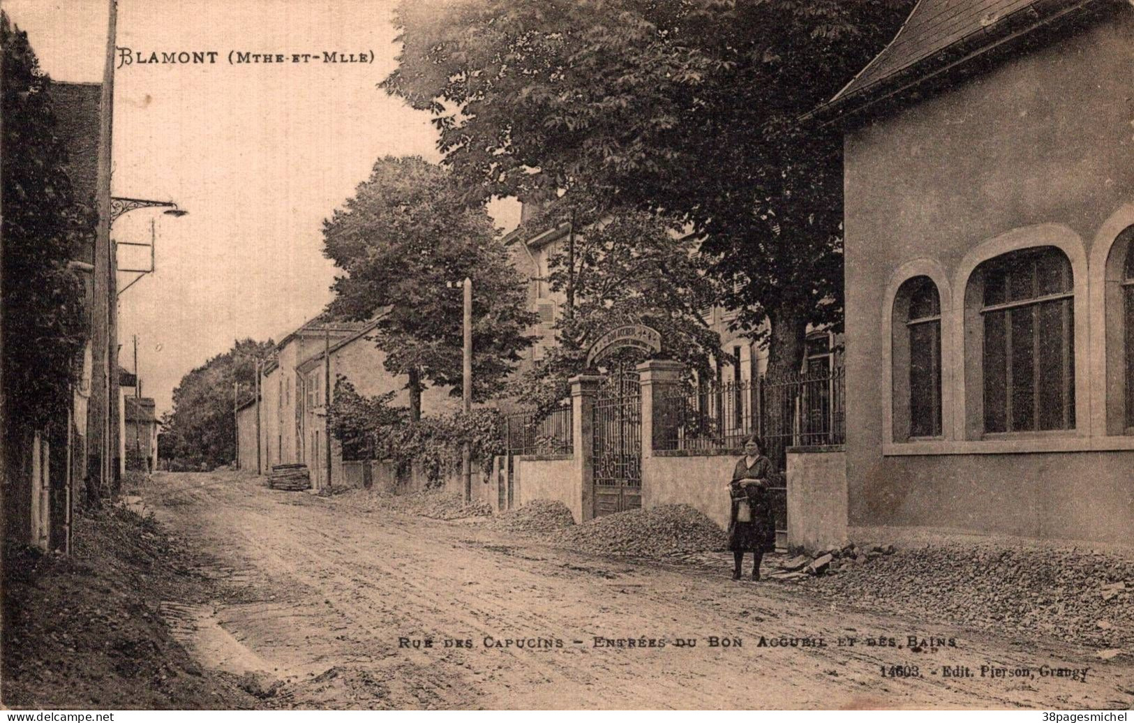 J0312 - BLAMONT - D54 - Rue Des Capucins - Blamont