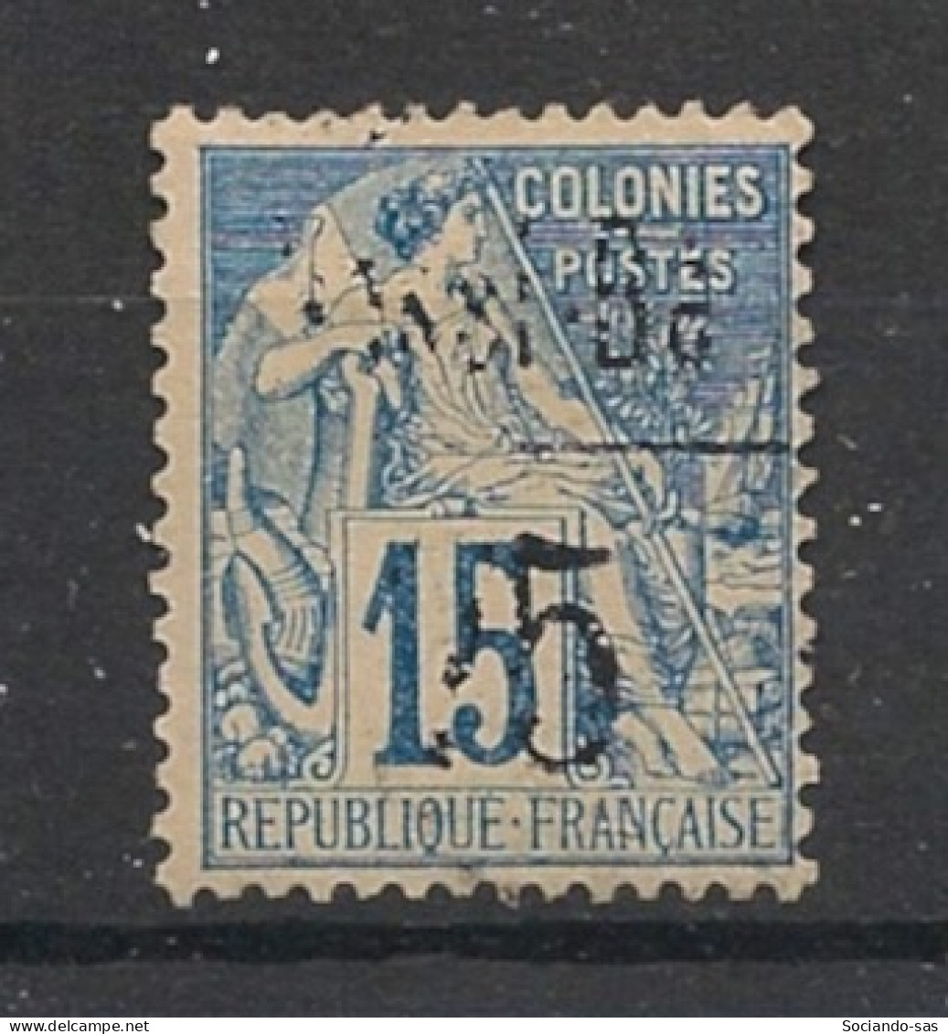 NOSSI-BE - 1893 - N°YT. 21 - Type Alphée Dubois 75 Sur 15c Bleu - Neuf (*) / MNG - Unused Stamps