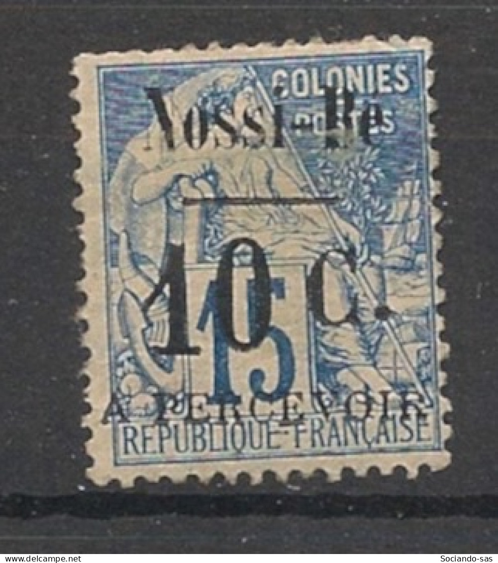 NOSSI-BE - 1891 - Taxe TT N°YT. 12 - Type Alphée Dubois 10c Sur 15c Bleu - Oblitéré / Used - Gebraucht