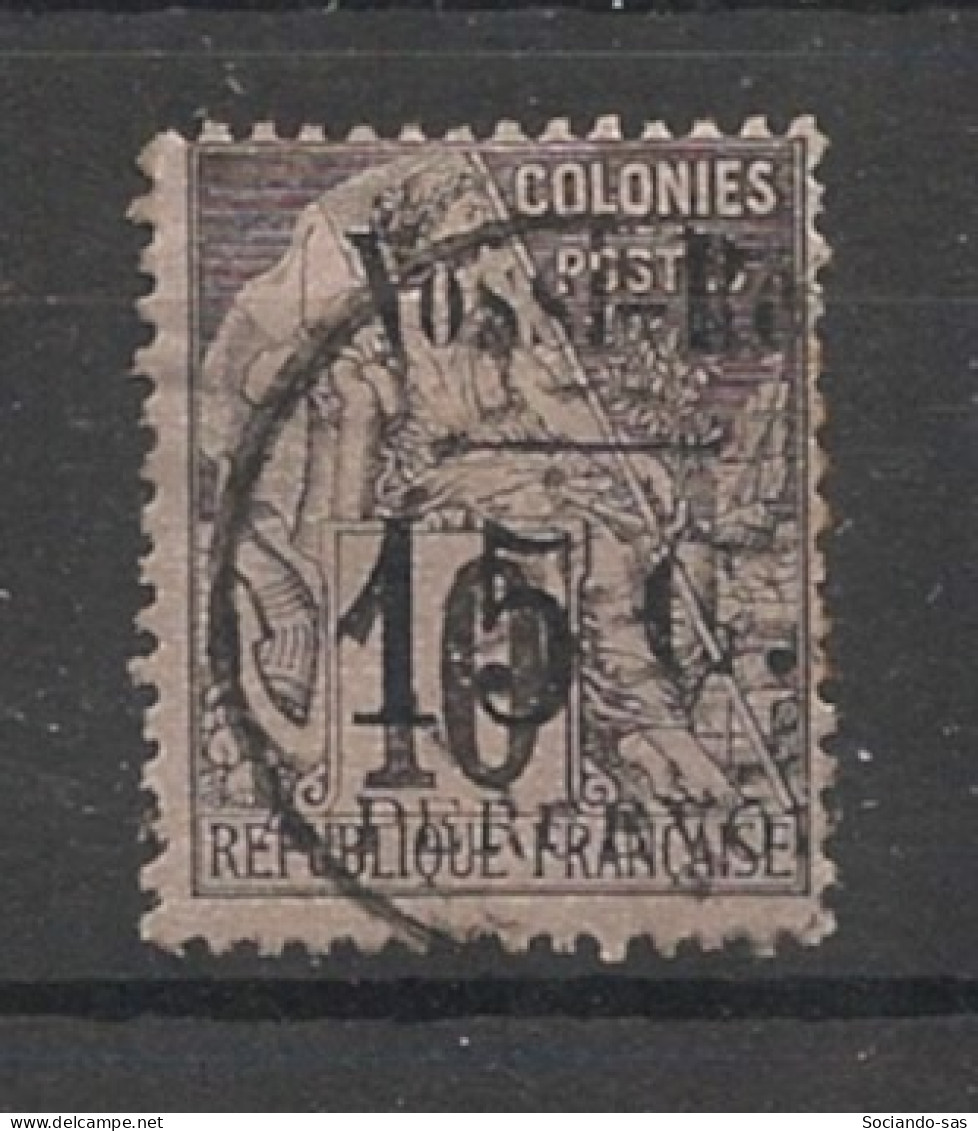 NOSSI-BE - 1891 - Taxe TT N°YT. 13 - Type Alphée Dubois 15c Sur 10c Noir - Oblitéré / Used - Gebruikt