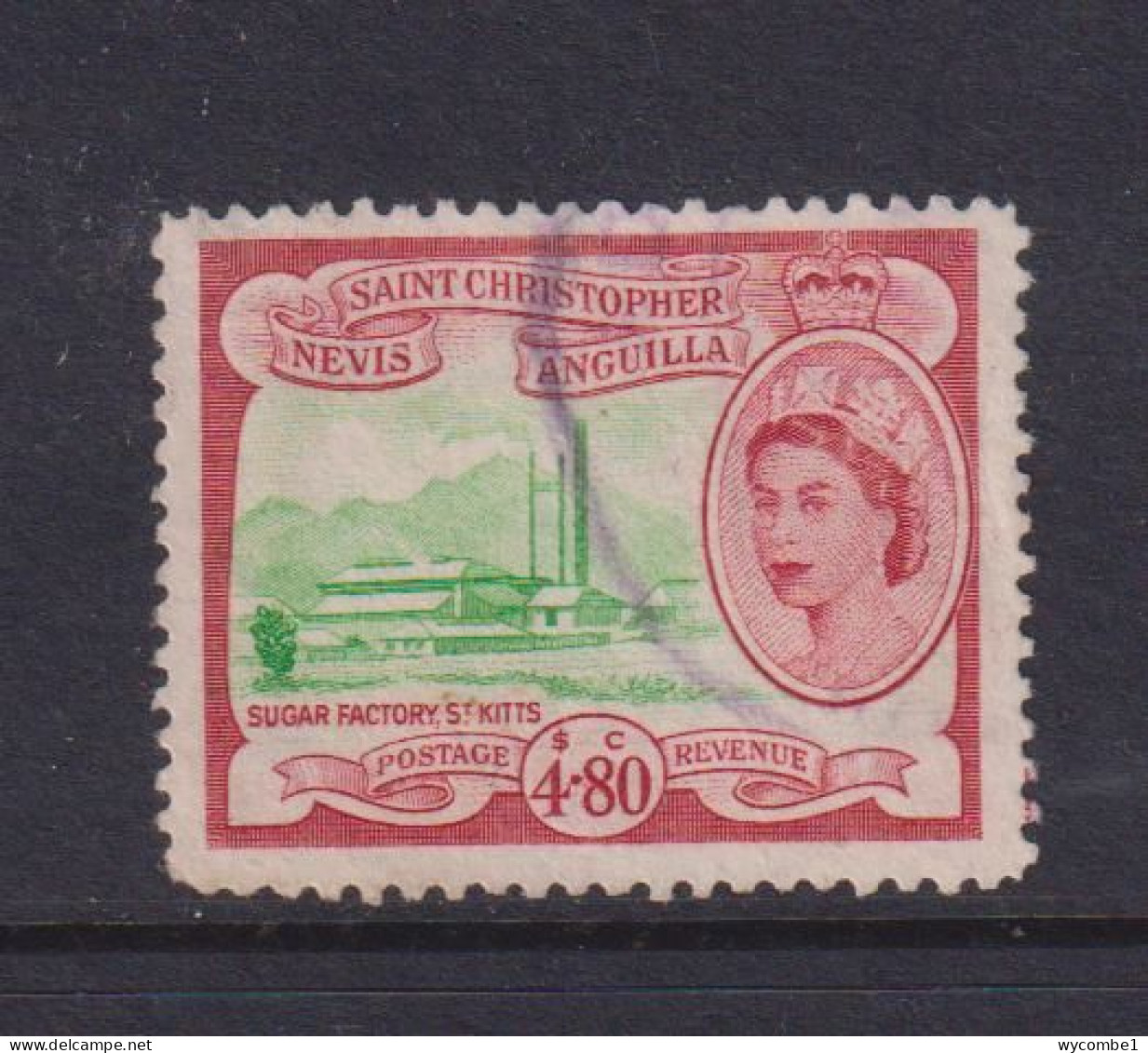 ST CHRISTOPHER NEVIS AND ANGUILLA - 1954  $4.80 Used As Scan - St.Christopher, Nevis En Anguilla (...-1980)