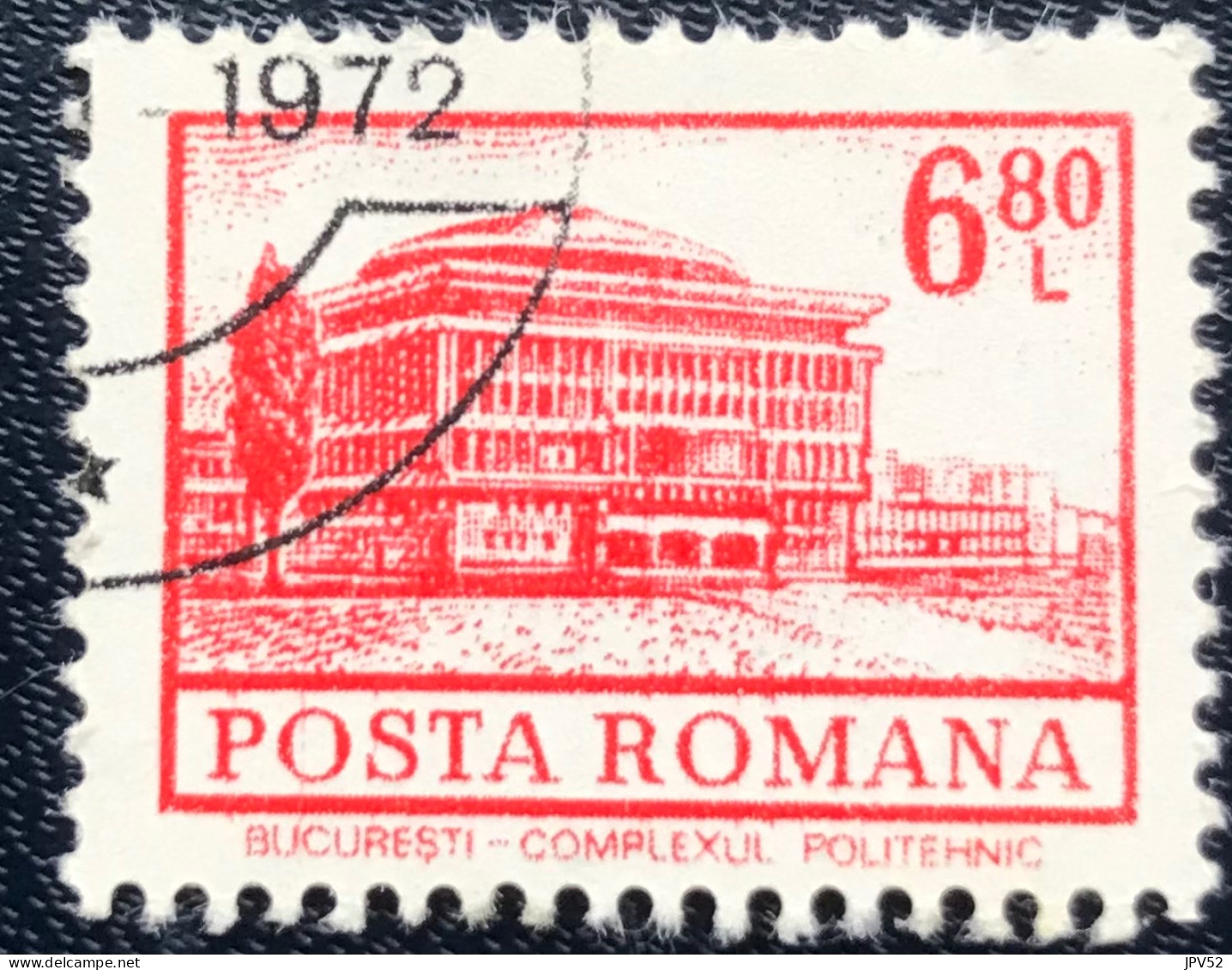 Romana - Roemenië - C14/55 - 1972 - (°)used - Michel 3091 - Gebouwen - Gebruikt