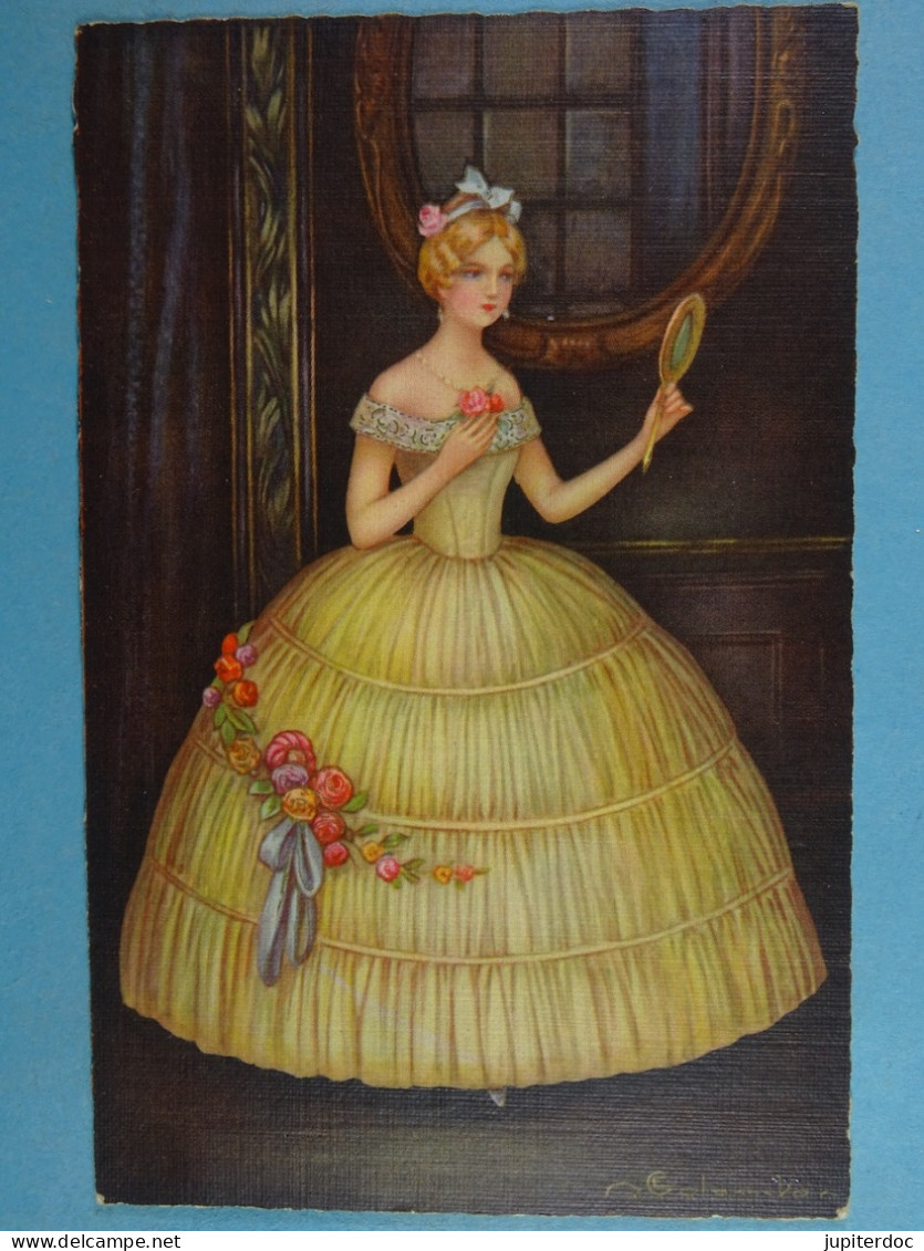 Femme Miroir Art Déco - Colombo, E.
