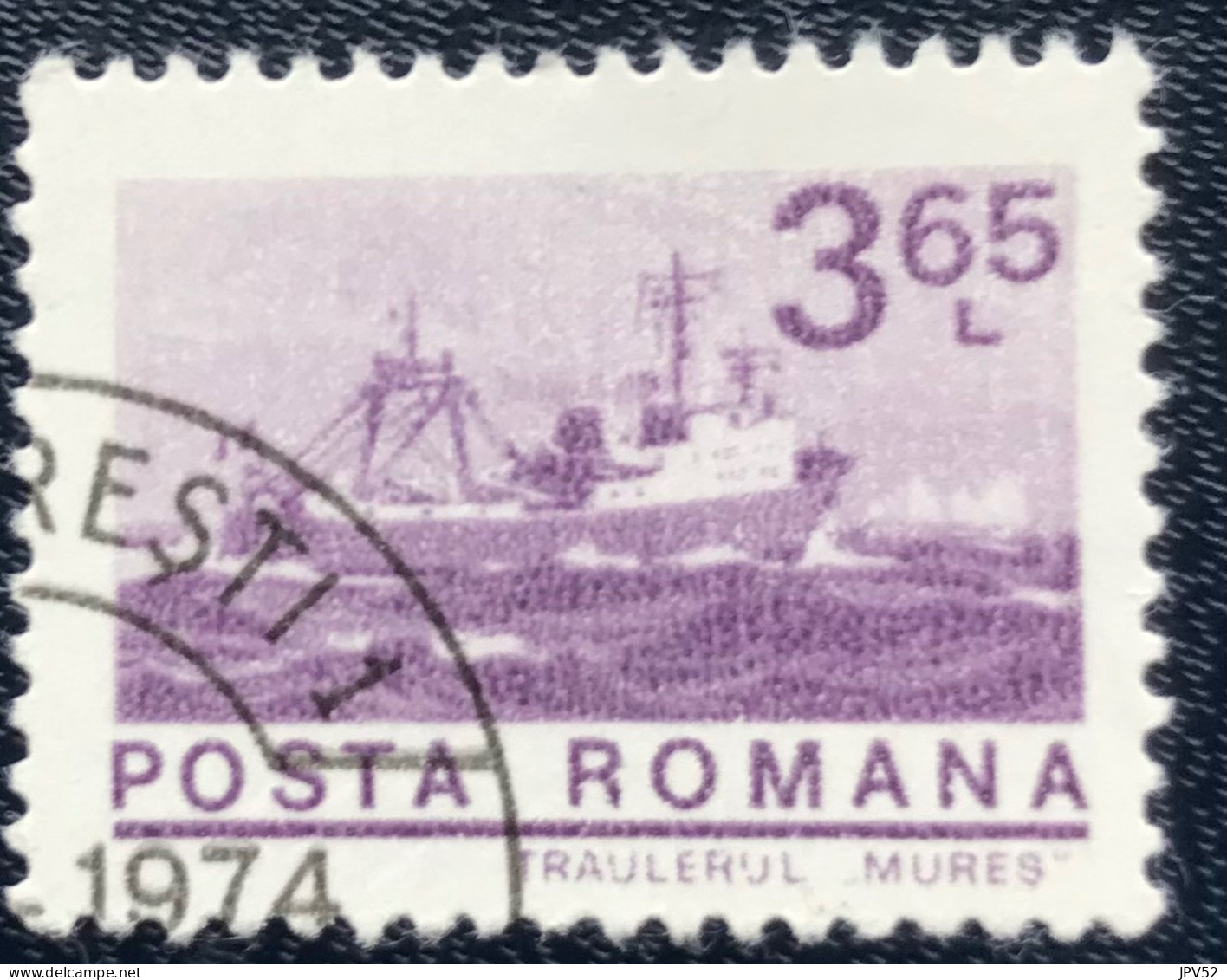 Romana - Roemenië - C14/56 - 1974 - (°)used - Michel 3173 - Schepen - Gebruikt