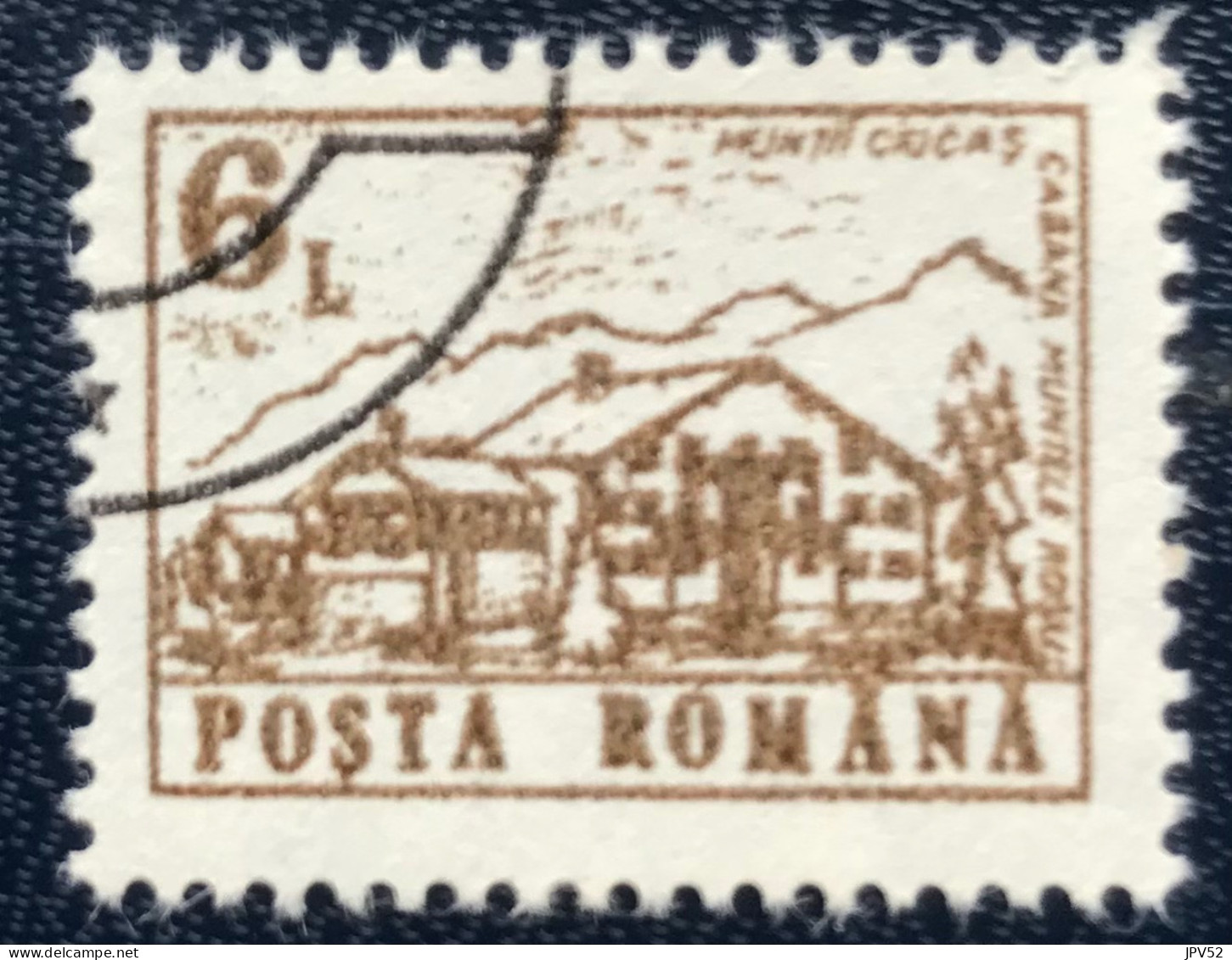 Romana - Roemenië - C14/56 - 1991 - (°)used - Michel 4710 - Hotels & Herbergen - Gebraucht