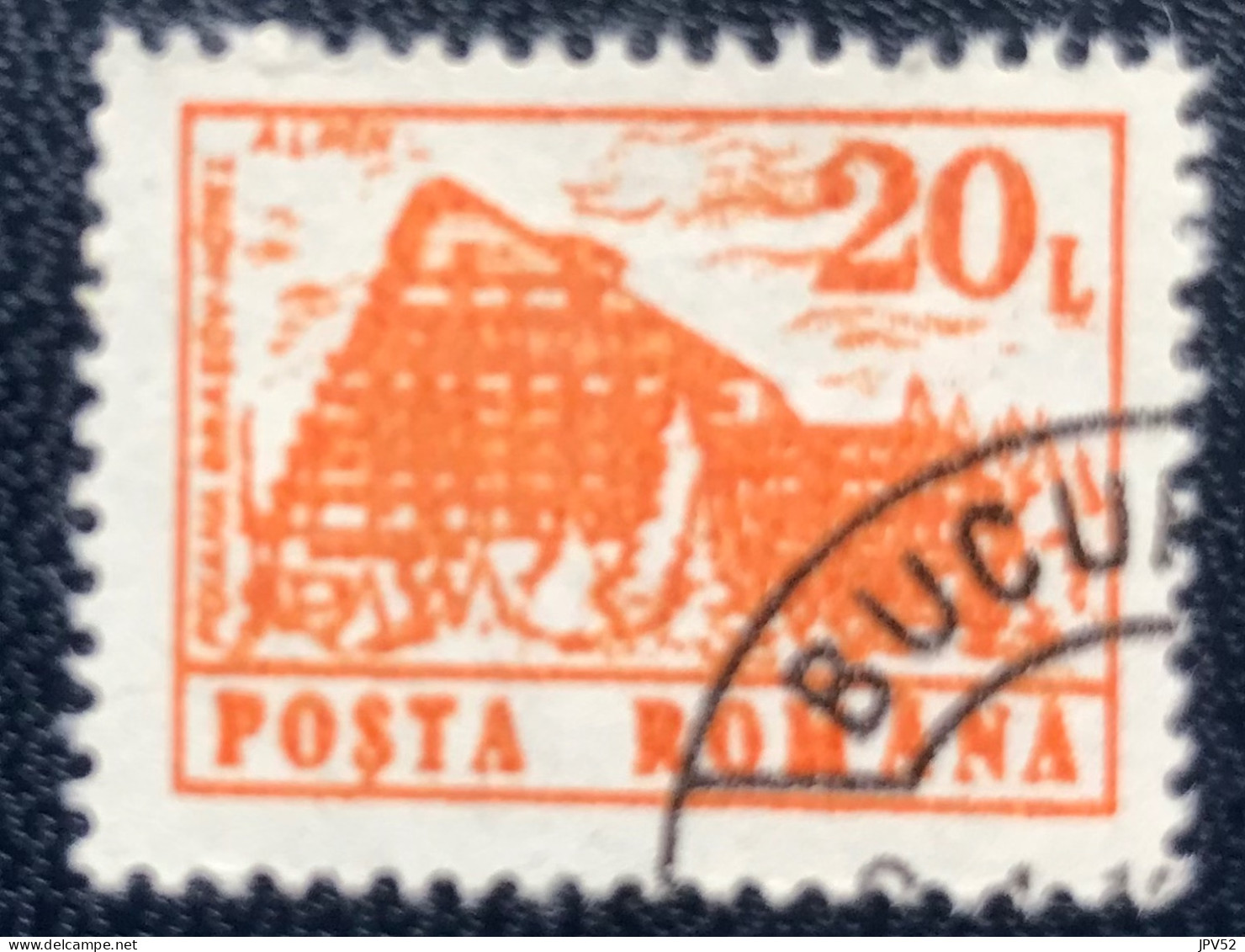 Romana - Roemenië - C14/56 - 1991 - (°)used - Michel 4712 - Hotels & Herbergen - Oblitérés