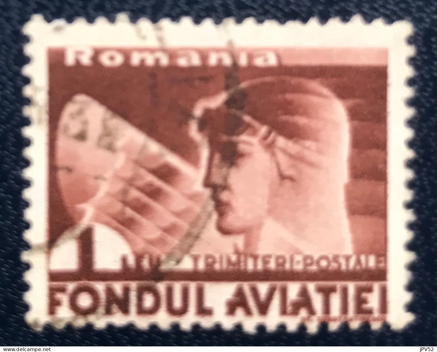 Romania - Roemenië - C14/56 - 1936 - (°)used - Michel 21 - Piloot & Vliegtuig - Oblitérés
