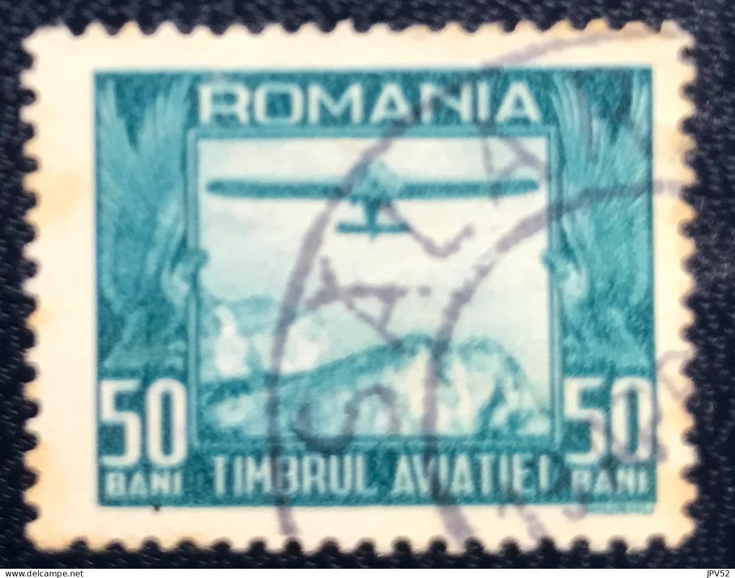 Romania - Roemenië - C14/56 - 1931 - (°)used - Michel 12 - Vliegtuig Boven De Bergen - Usati